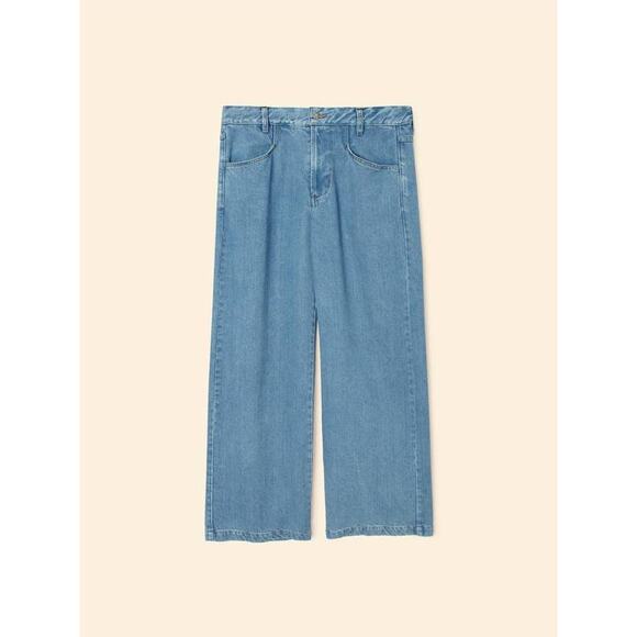 Xirena Nixon Denim Wide Leg Pant Jean in Pacific L - Picture 3 of 4